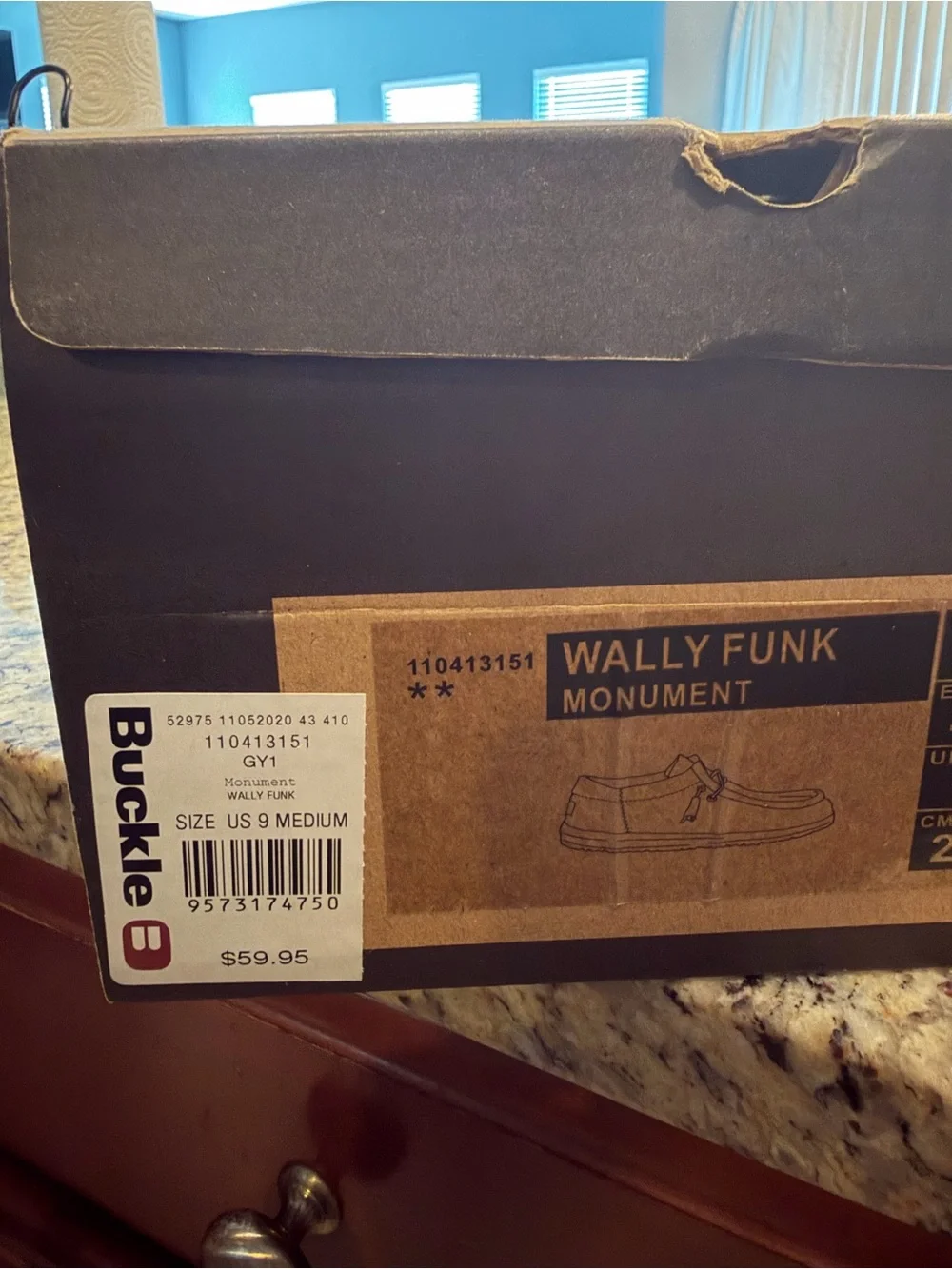 Hey Dude Gray Canvas Slip-On Loafers
